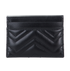Gucci Marmont Card Holder, &pound;175, Accessories, Black, Leather, Back view
